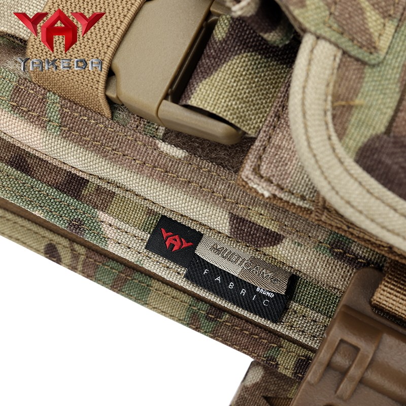 Outdoor Modular Laser Cut Multicam Vest Breathable Tactical Gear