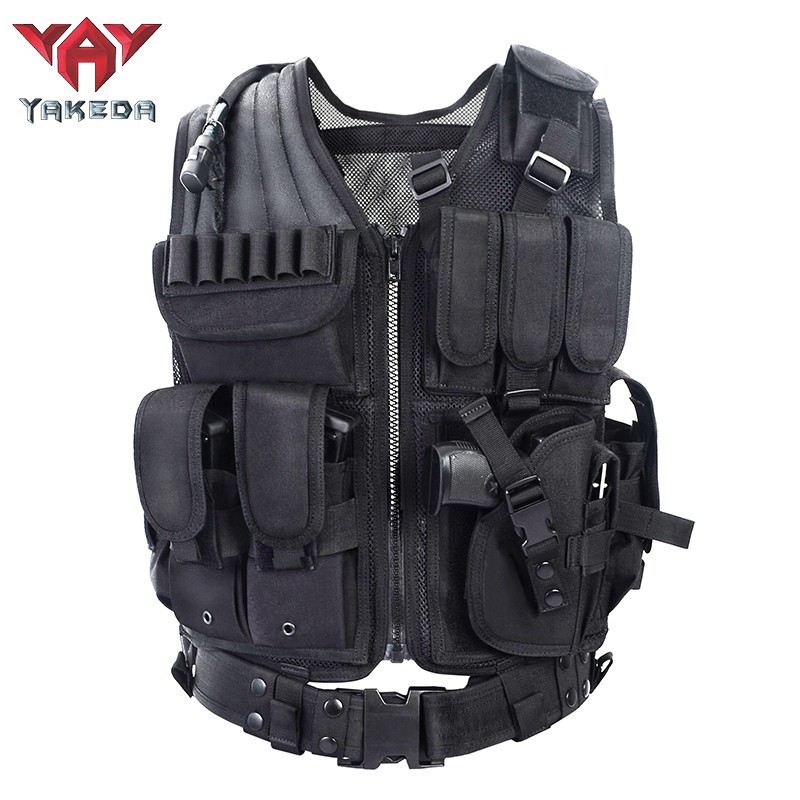 Tactical Gear Vests Shooting Breathable Vest with Detachable Belt