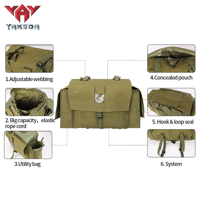 tactical Molle army travel bag