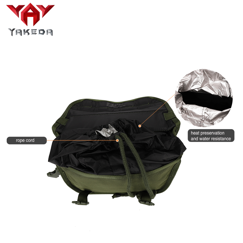 Yakeda military molle messenger tactical bag outdoor waterproof laptop shoulder bag combat range bag