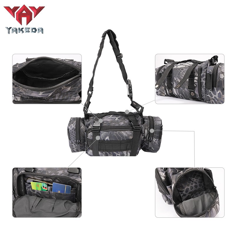 Yakeda large capacity outdoor hiking climbing camouflage rucksack military tactical bags combination backpack