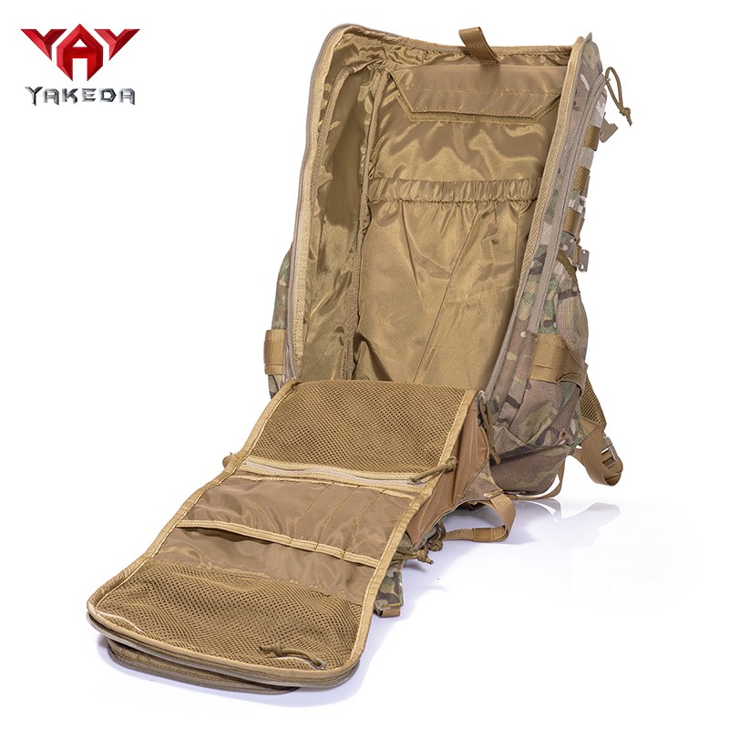 YAKEDA multicam Outdoor Tactical Backpack Military Assault Pack Army Molle Hiking bags