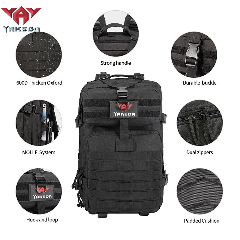 Tactical Army Backpack Waterproof Hiking Backpack Molle Day bags For Laptop Military bags