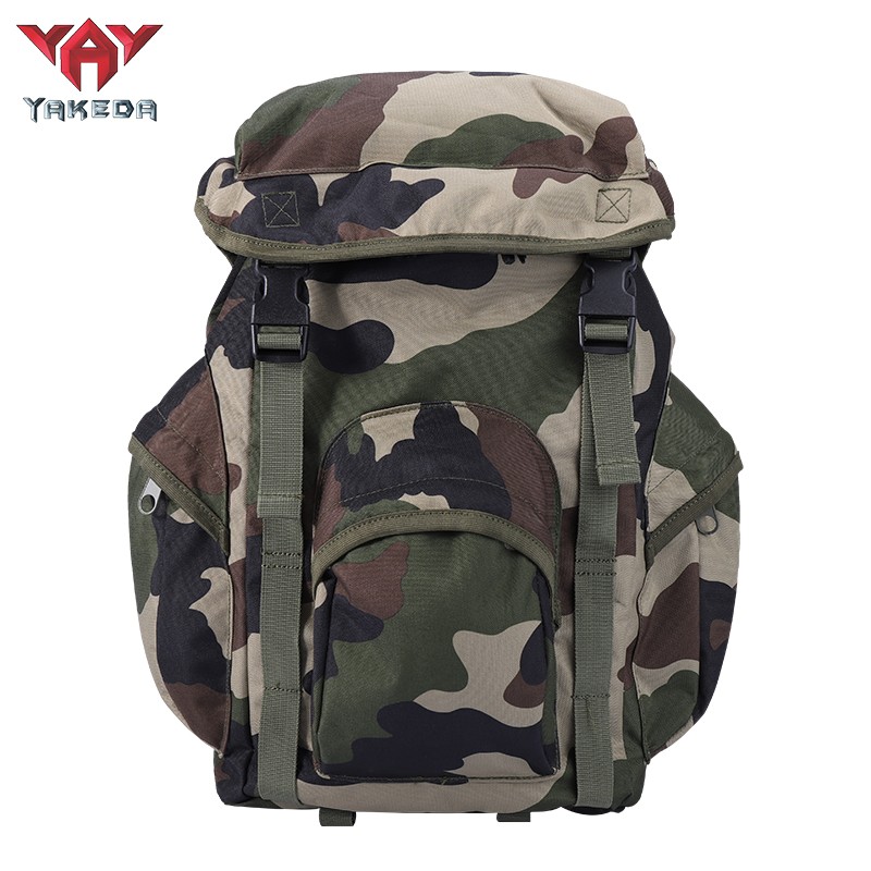 Yakeda Waterproof Hiking bags Woodland Camouflage Camping Tactical Backpack