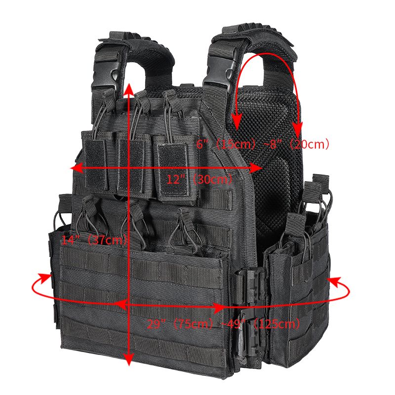 Military Bulletproof Molle Tactical Vests for Men Factory