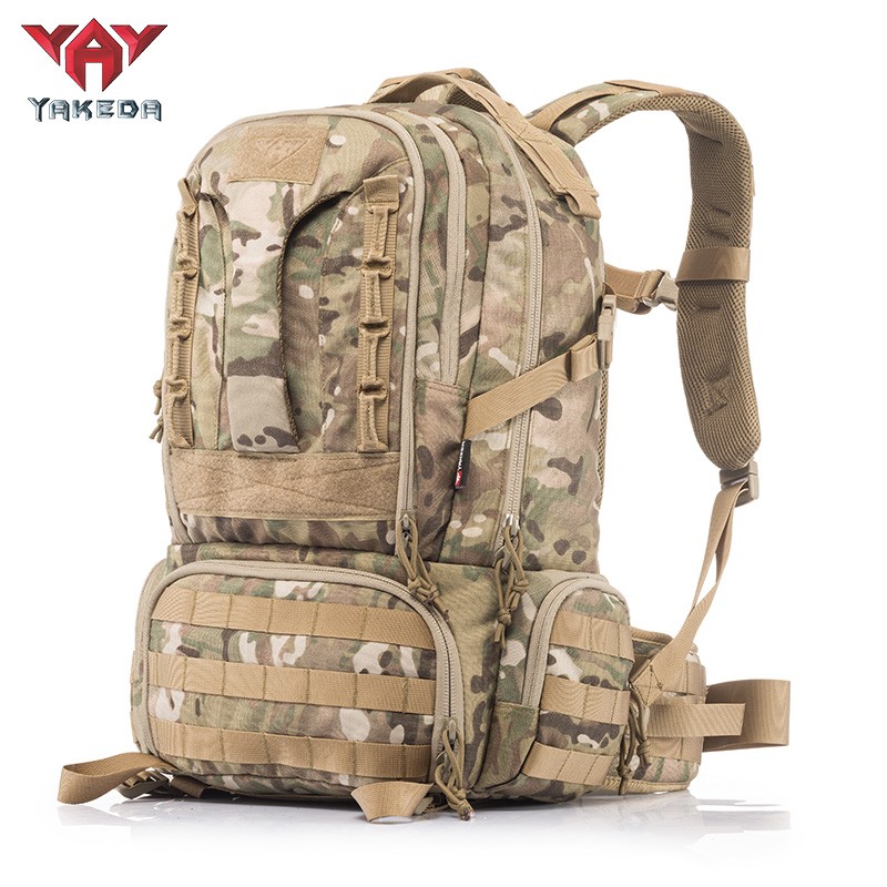 Customized Multicam waterproof backpack with shoes compartment tactical used