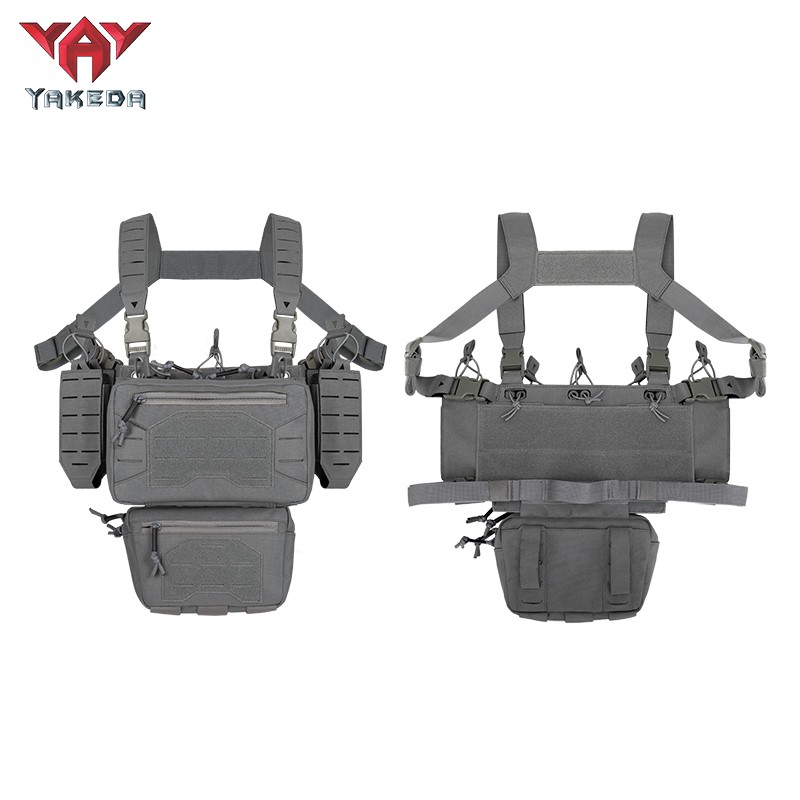 OEM/ODM Tactical Chest Rig with Detectable Pouches for Field Mission ...