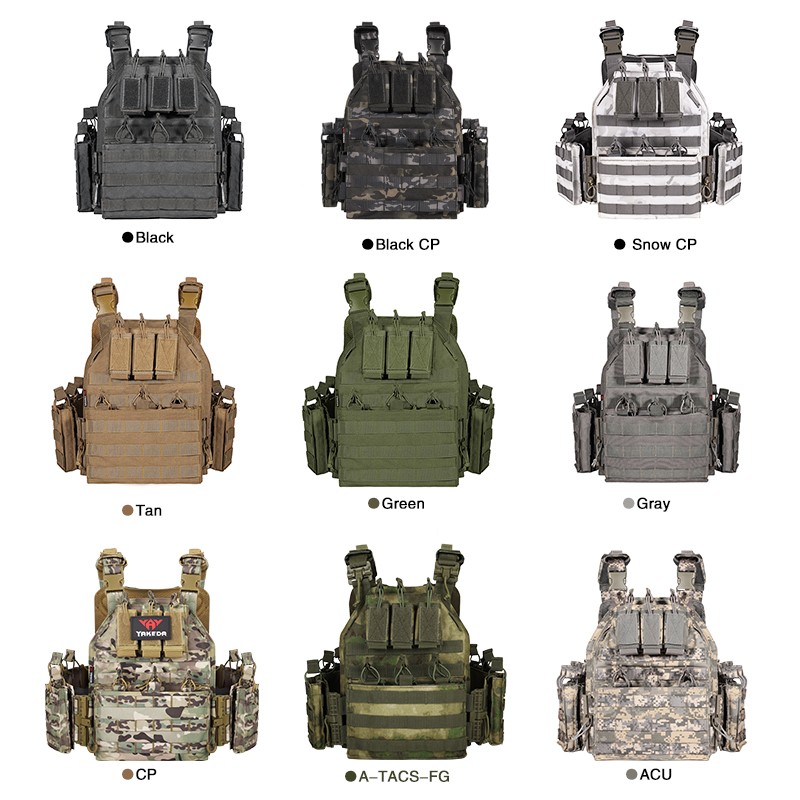 OEM/ODM Military Bulletproof Molle Tactical Vests for Men Factory ...