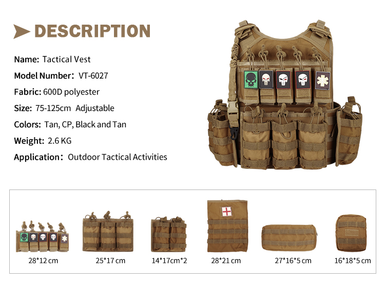 Tactical Vest for Training